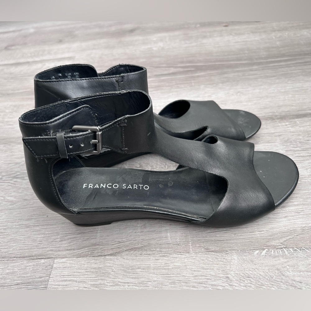 Franco Sarto Black Women's Sandals